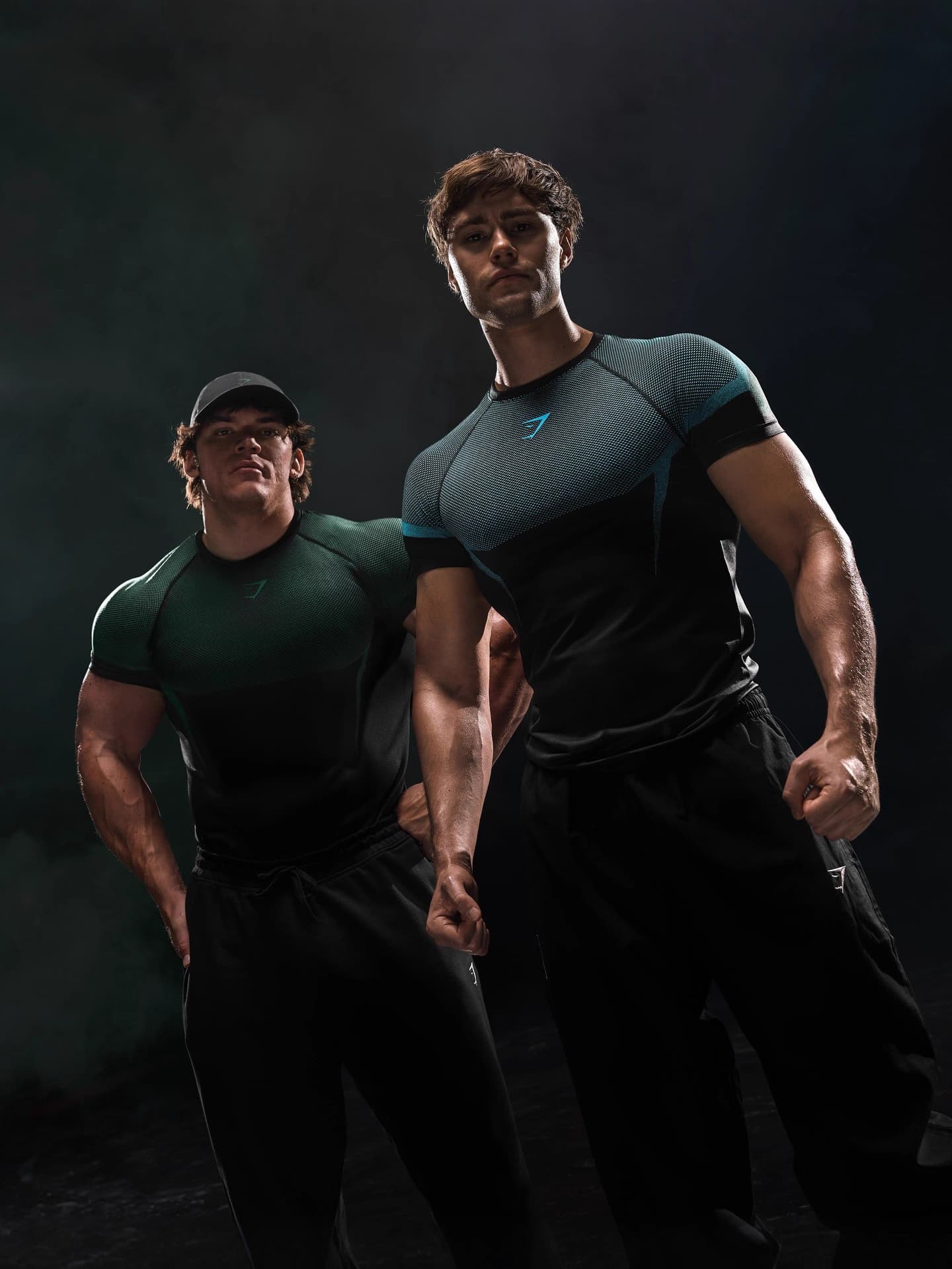 Muscle Shark Training Fitness T-Shirt for Men GYM Running Training Shirt Stretch Quick-Dry Printed T-Shirt