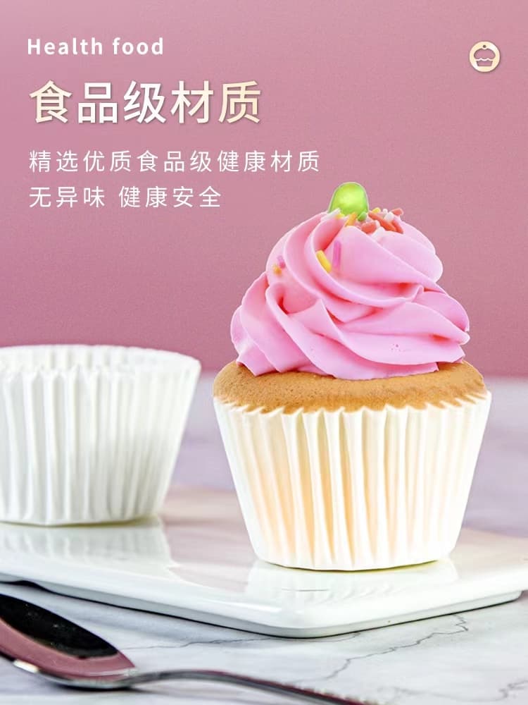 Large, Medium, Small Snow Niang Niang Paper Baking Cups, Greaseproof Baking Cups, Chocolate Muffin Cups, High Temperature Resistant Bread Liners