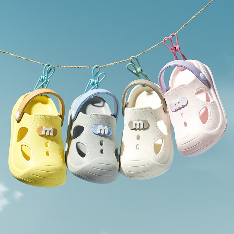 Children's Slippers Summer Soft Sole Toddler Baby Sandals Beach Clog Anti-Slip