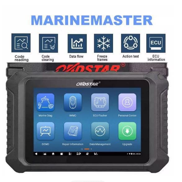 OBDSTAR MarineMaster Marine Diagnostic Scanner Jet Ski Boat Engine Diagnostic Tool D800