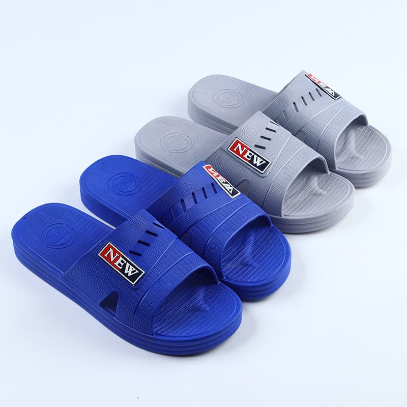 New Men's Thick-Soled Sandals Factory Direct Supply Plastic Hotel Bathroom Home Supermarket Slippers Bathroom Slippers Wholesale