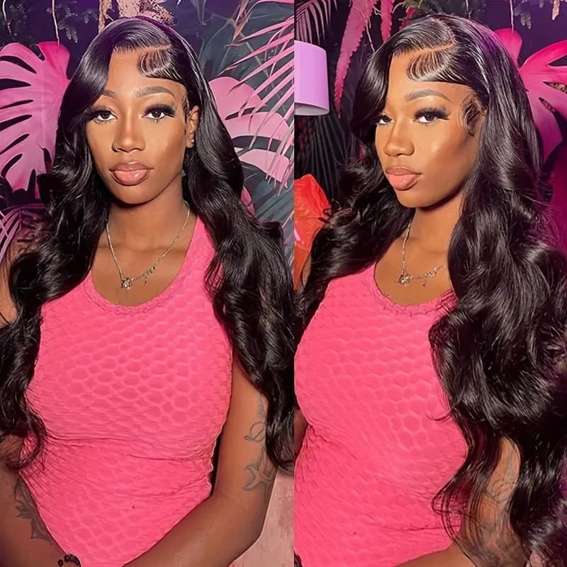 13x4 Front Lace Wig, Hot Selling Export Women's Big Wave Long Curly Wig