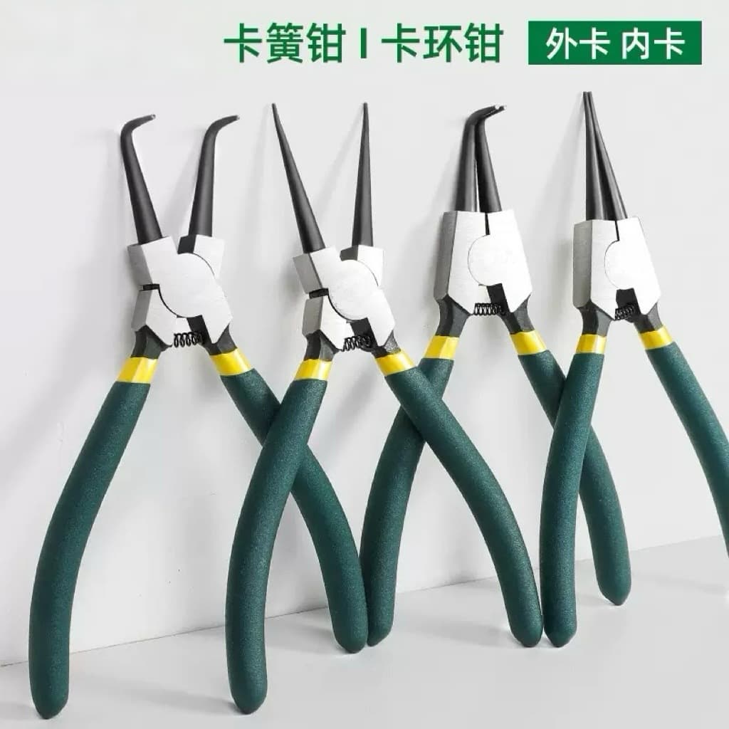 Manufacturer In-Stock Industrial Grade Circlip Pliers, Dual-Purpose Internal/External Circlip Pliers, Various Specifications Circlip Pliers, Expanding Pliers, Retaining Ring Pliers
