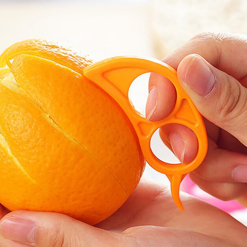 Thickened Ring Orange Peeler with Mouse Design, Kitchen Pomegranate and Fruit Peeling Knife