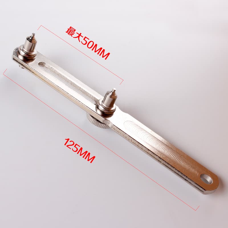 Watch Repair Tool Universal Case Opener for Removing Back Cover to Replace Battery, Grooved Back Cover, Two-Prong Watch Opener