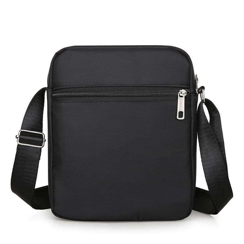 Men's Casual Portable Bag Multi-Layer Waterproof Crossbody Sling Bag Oxford Cloth Bag Men's and Women's Business Bag Money Bag