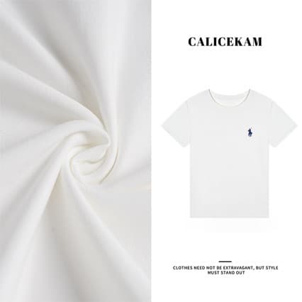 2026 High Quality Embroidery Pony Logo Fitted Cropped Short Sleeve T-Shirt Versatile Casual Women's Top