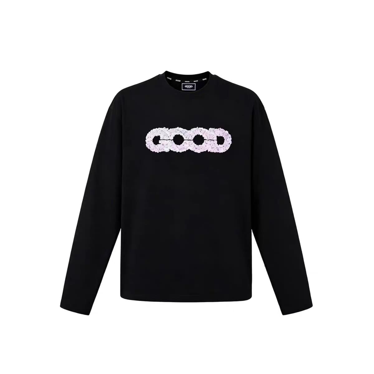 25ss Laobai GOOD Niche Streetwear Embroidered Colorful Subway Embroidered Hoodie Unisex Hooded Sweatshirt Celebrity Same Style