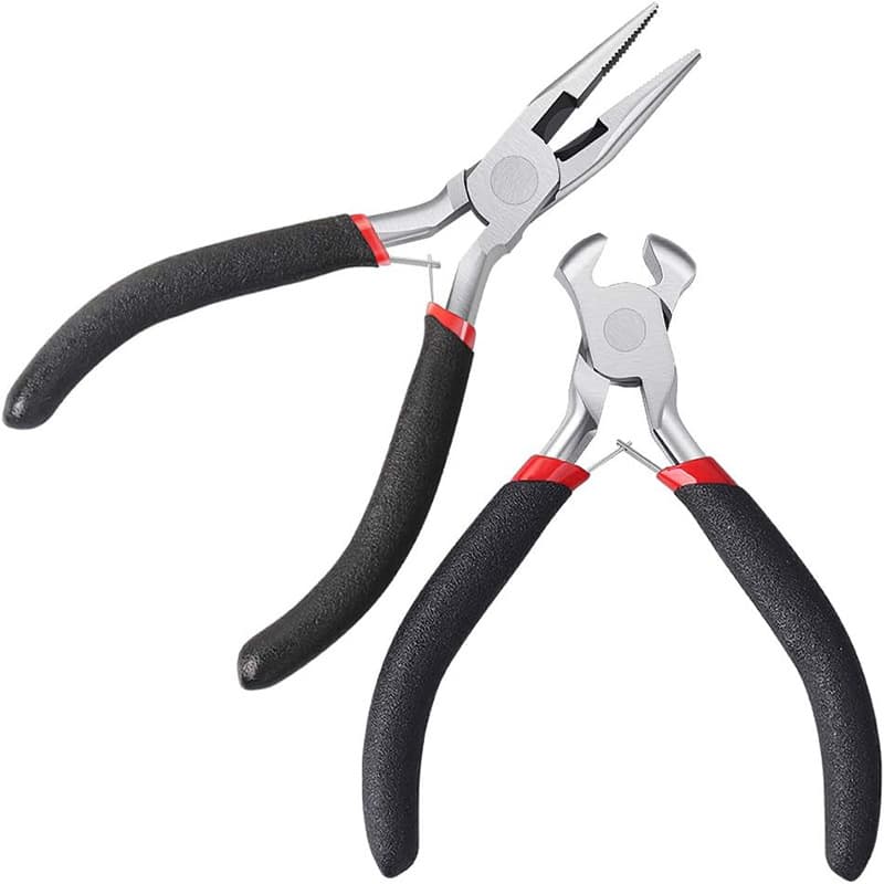 2-Pack Zipper Repair Kit Zipper Installation Top Pliers Tool Replacement Zipper Manual Fixing Zipper Tool
