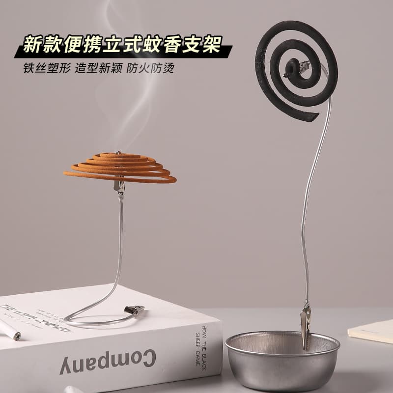 Minimalist Double-ended Desktop Note Clip Stand with Cute Photo Holder and Label Clip