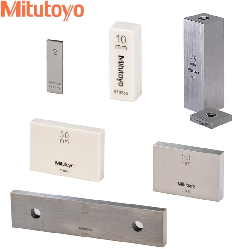 Mitutoyo Grade K Grade 0 Rectangular Gauge Block American Standard ASME Ceramic Gauge Block Low Expansion Length Standard Block