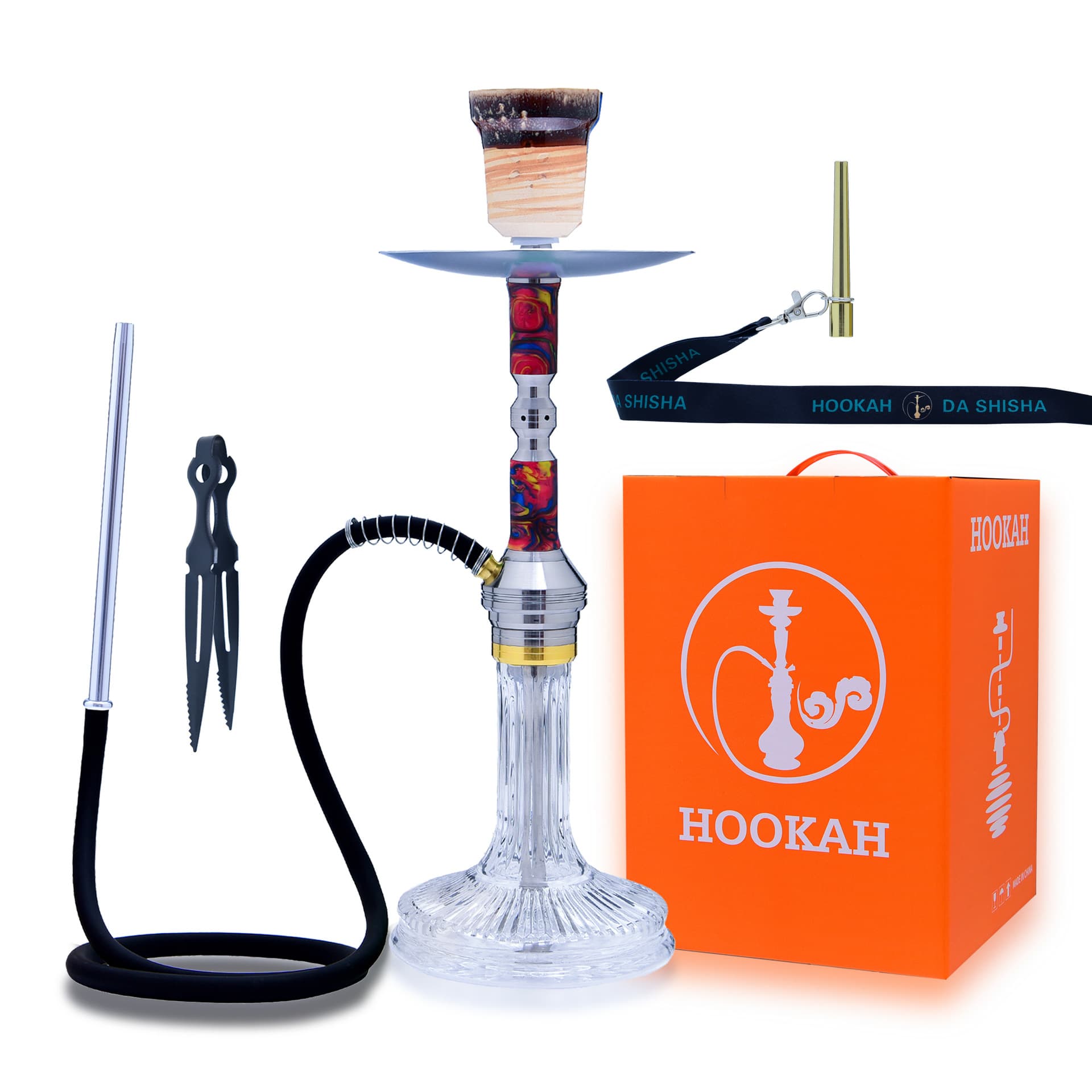 Wholesale Hookah Set for Export, Arabic Hookah Complete Accessories, Cross-border Shisha Smoking Tool