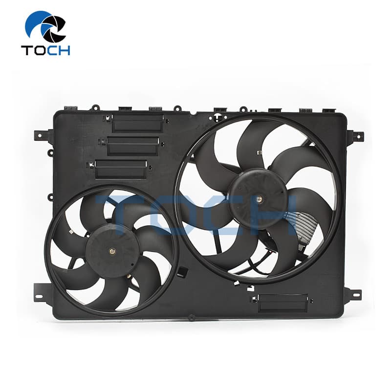LR045248 Range Rover Electronic Fan Dual Fan Brushed with Control Module