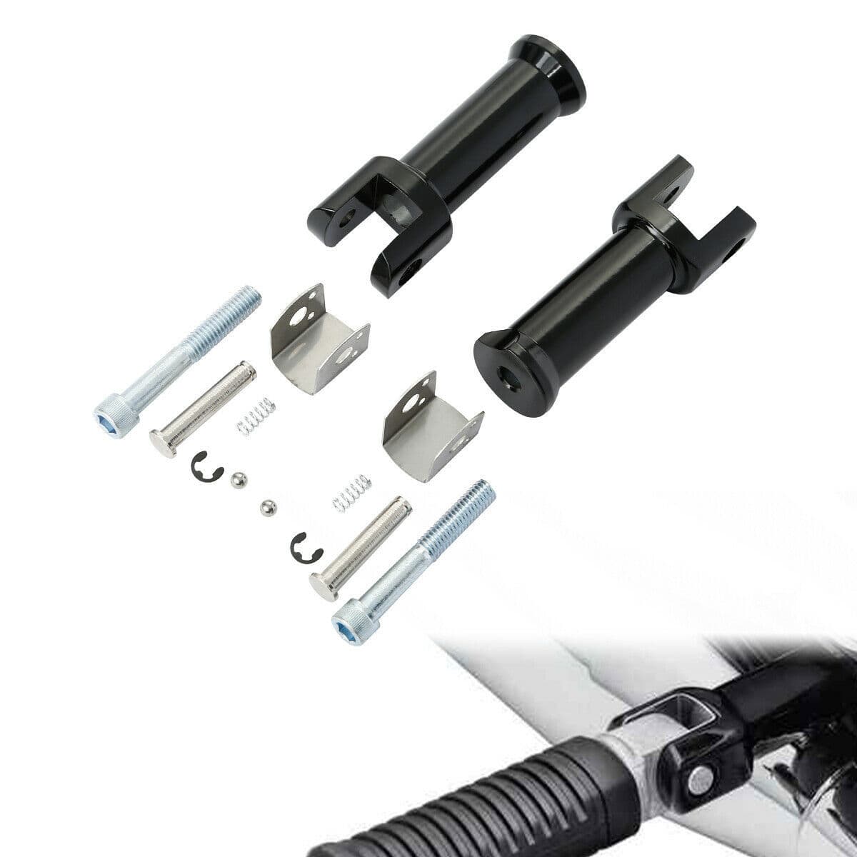 Motorcycle Parts Harley Softail Rear Footpeg Bracket Fat Boy Heritage Softail Street Bob Footpeg Bracket 18-25