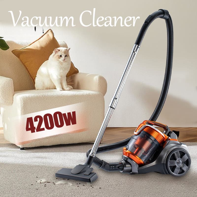 Cross-border European Standard Upright Handheld Vacuum Cleaner Multi-functional High Suction Mite and Dust Removal Corded Vacuum Cleaner