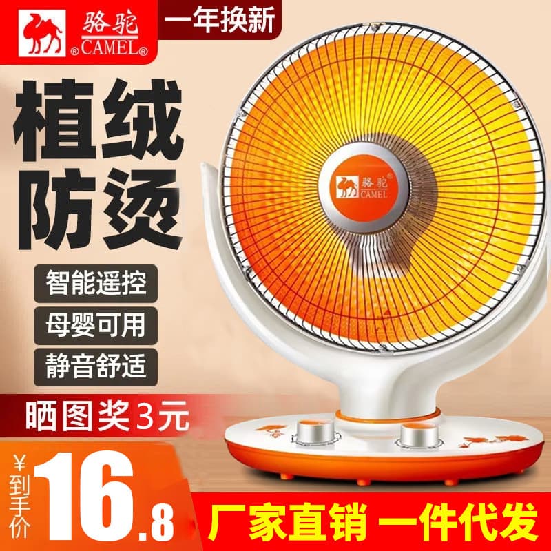 Camel Warmer Household Electric Heater, Desktop Electric Heater Quick Heat Small Sun Electric Stove Heating Device Factory Direct