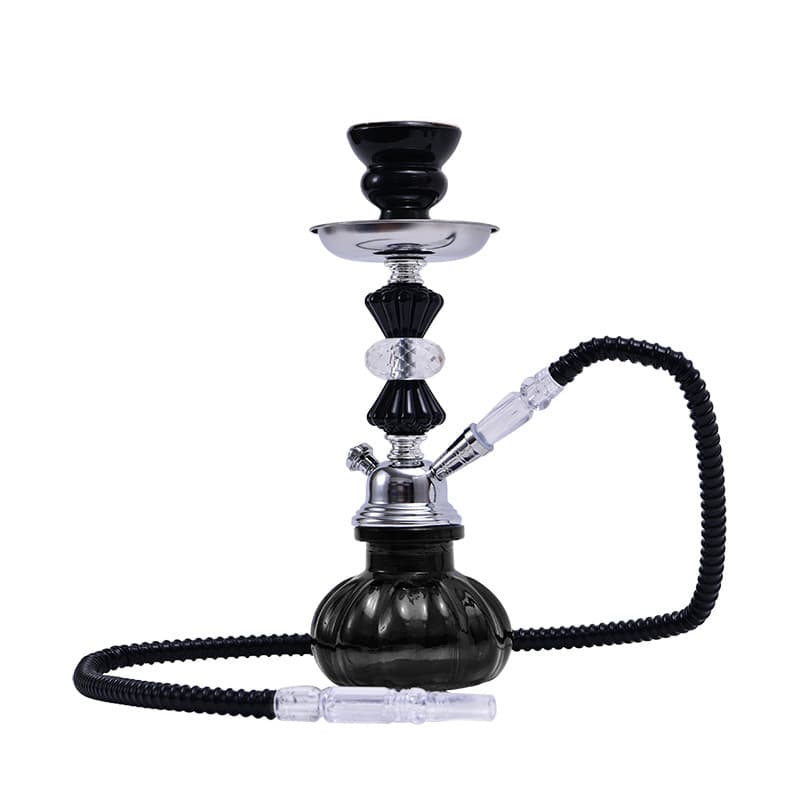 New Cross-Border Hookah Set Double Tube Four Tube Shisha Pipe Glass Hookah Bowl