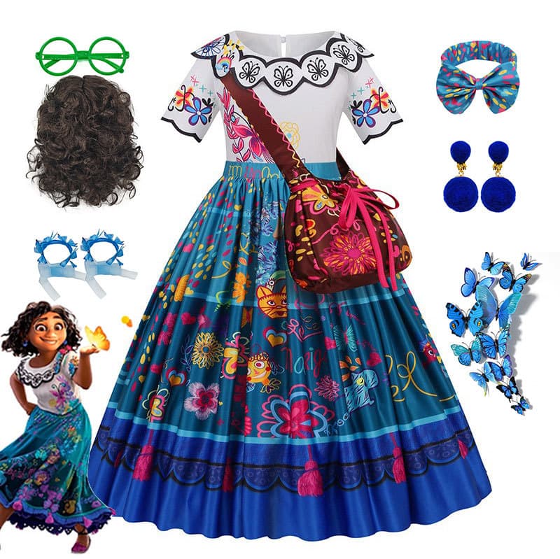 Mirabel Large Bag Style Mirabel Earrings Encanto Series Cosplay Dress Encanto Mirabel