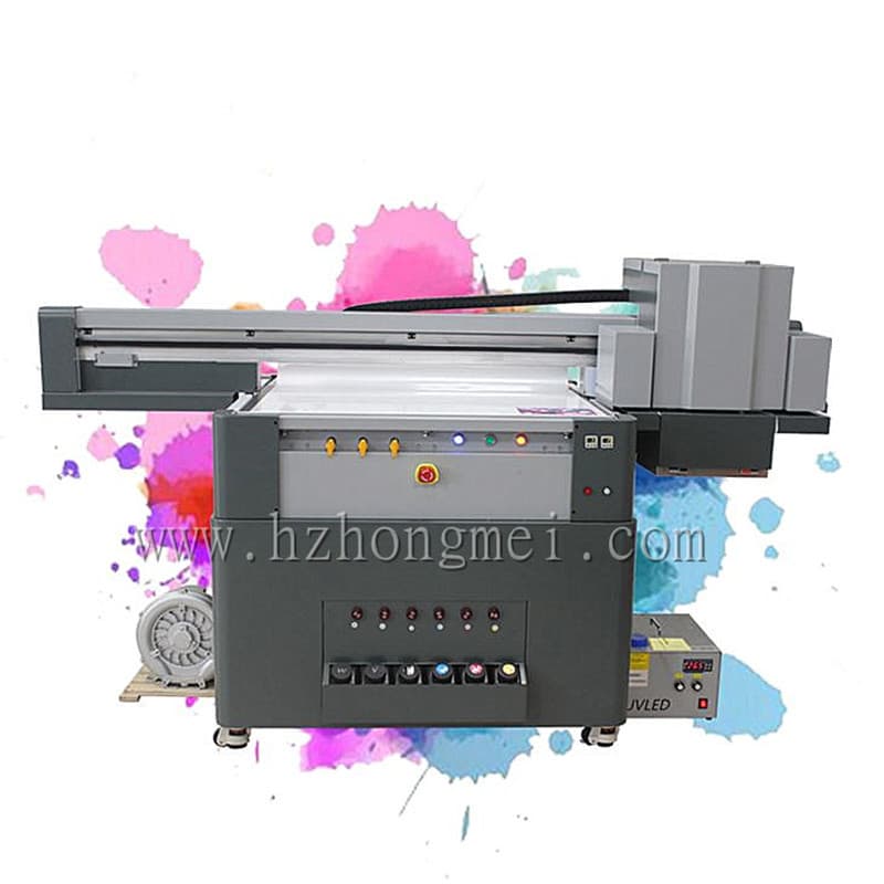Red Plum Brand UV9060 Flatbed UV Printer 90x60cm Cross-Border Export Special Goods Non-Exported Goods for Business Use