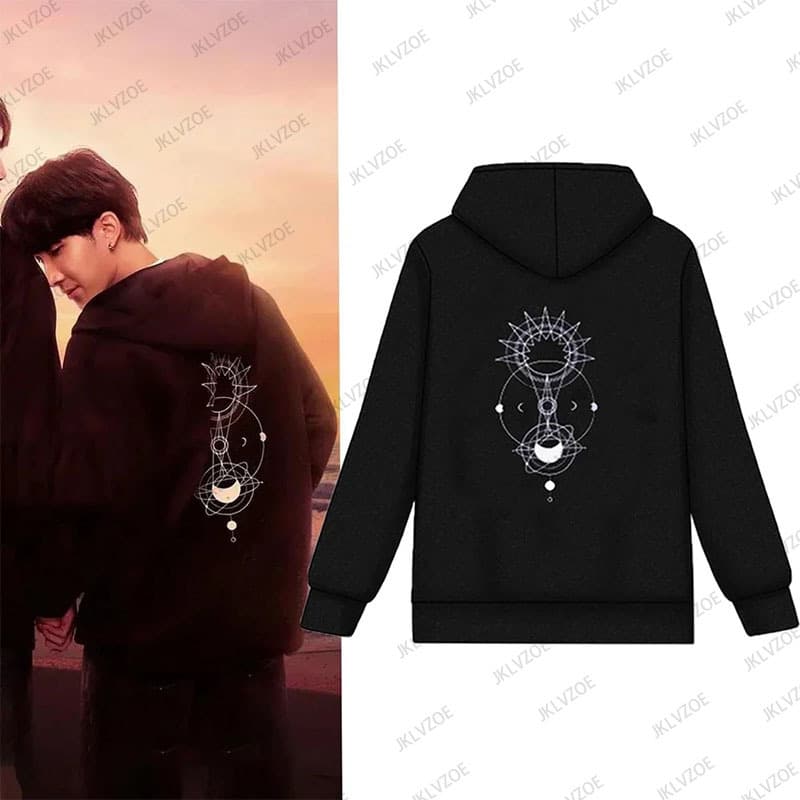 TV Series The Eclipse Cosplay Black Hoodie Autumn Men Women