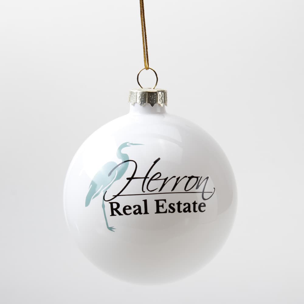 Cross-border New Arrival Fun Christmas Ornaments Decorative White Balls Tree Hanging Decorations