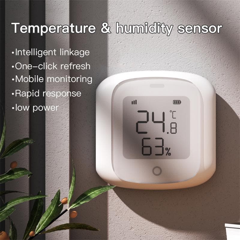 Tuya Smart WFI Wireless Temperature and Humidity Sensor, Smart Linkage Detector, Wireless Temperature and Humidity Sensor