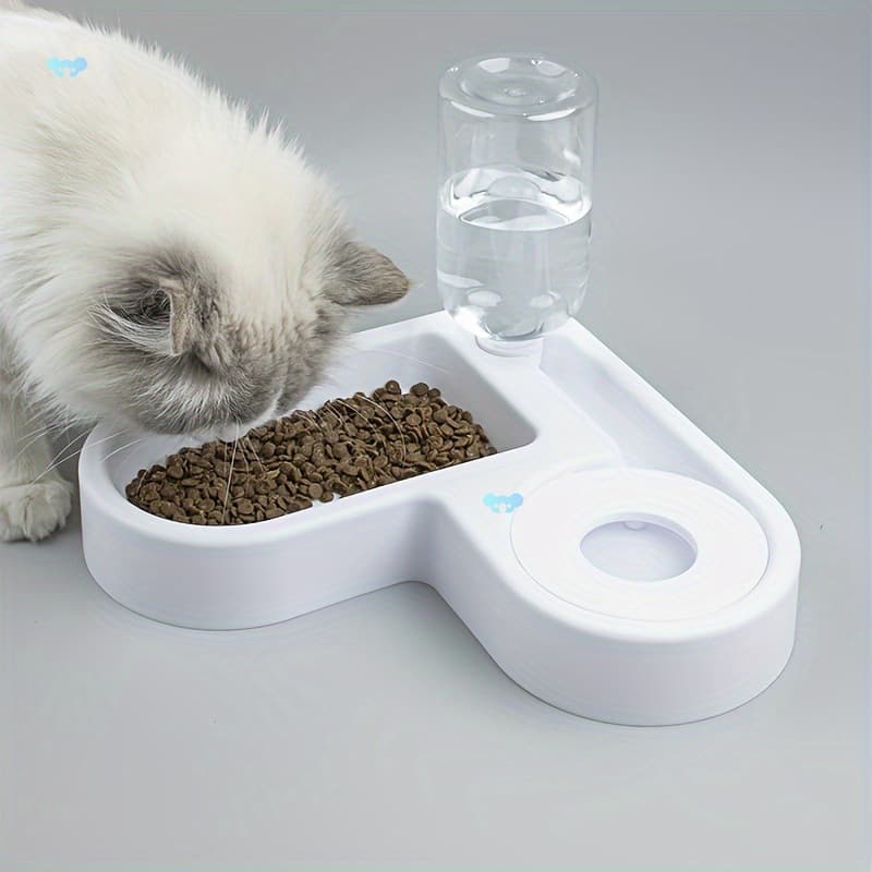 1 Automatic Water and Feeding Pet Bowl Moisture Proof
