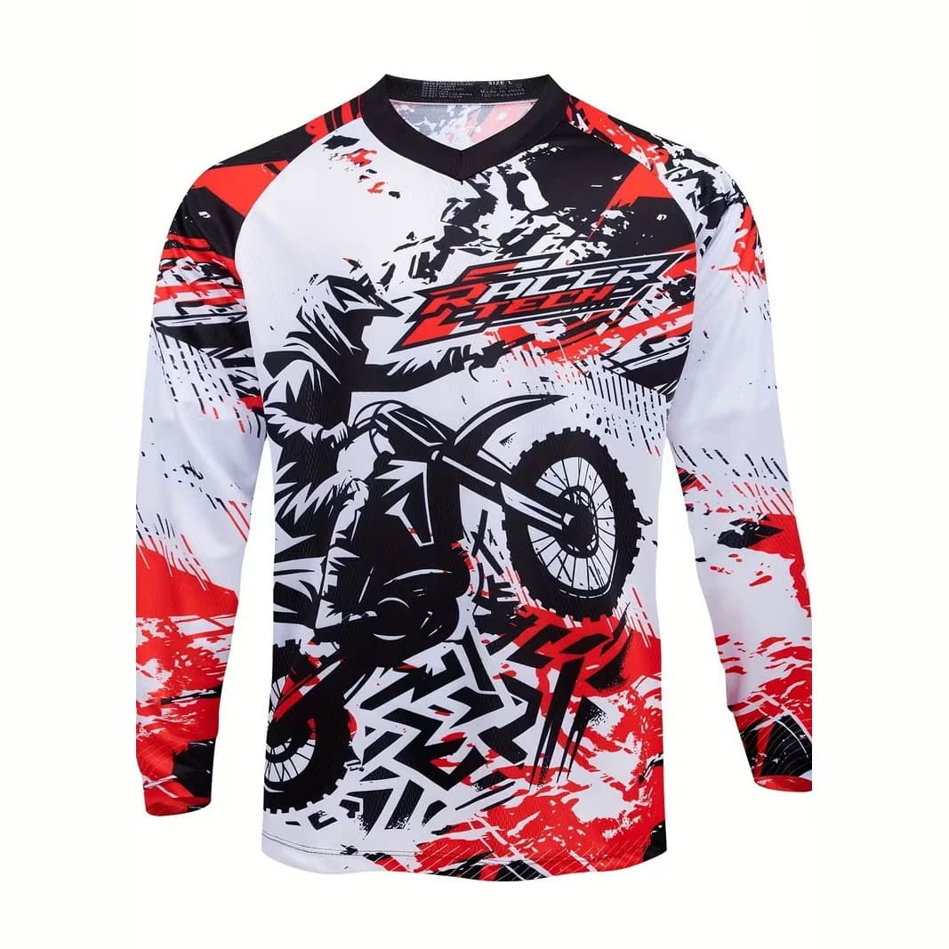 2026 New Men's Long Sleeve T-Shirt Hockey Wear Racing Suit Baseball Suit Football Basketball Wear Suitable for Casual Outings