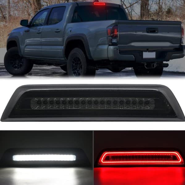 High Mount Brake Light for Toyota Tacoma Pickup Truck, Rear Brake Warning Light, Car Modification Signal Light