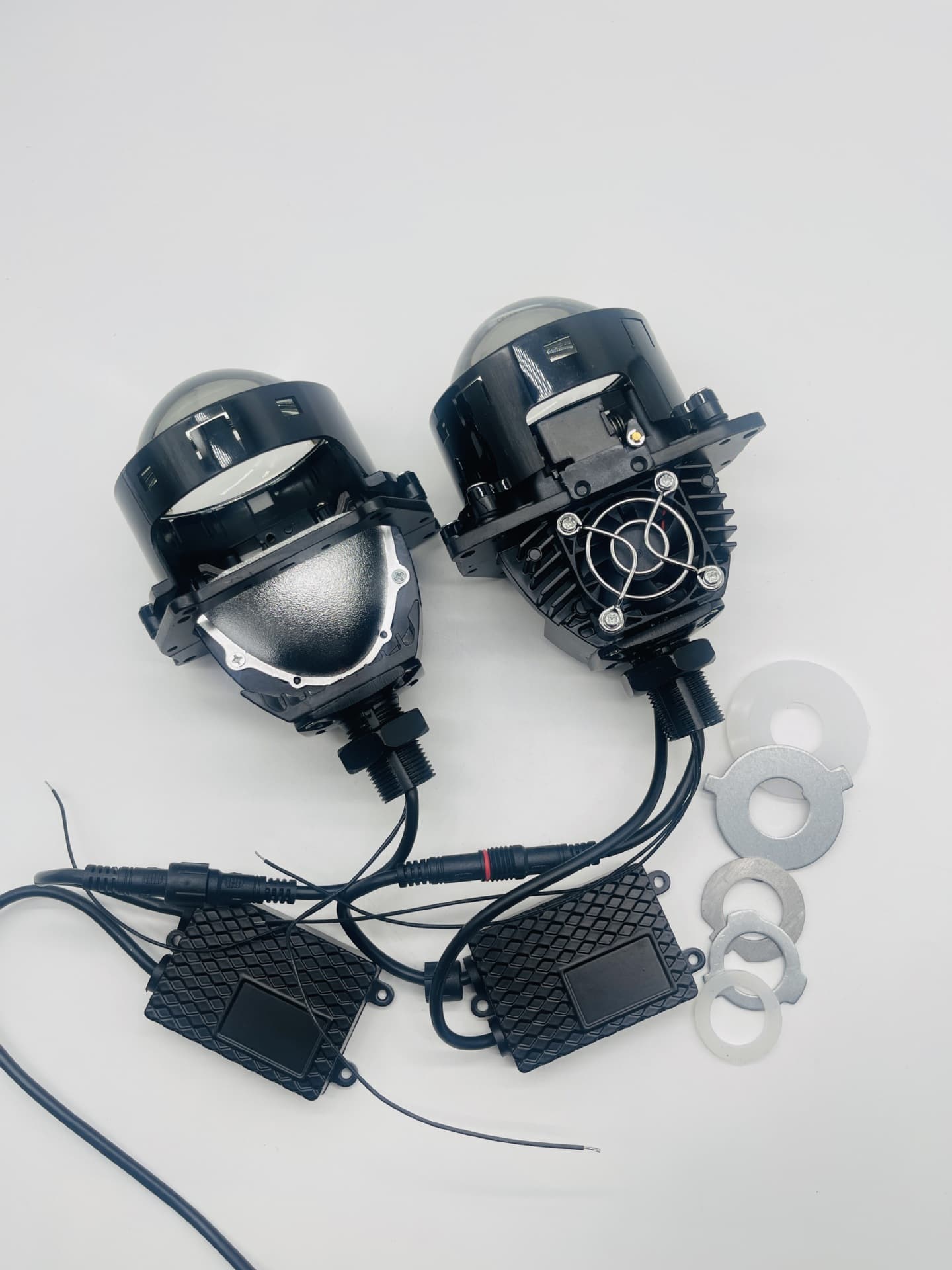 Cross-border Automotive LED Headlight K5 Lens Headlight 3-inch Bi-Lens Headlight 2.5 Laser Direct Motorcycle Light