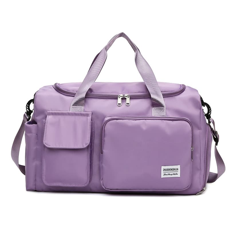 Gym Bag for Men and Women Sports Training Swimming Bag Simple Wet and Dry Separation Short Trip Fashion Business Travel Bag for Women