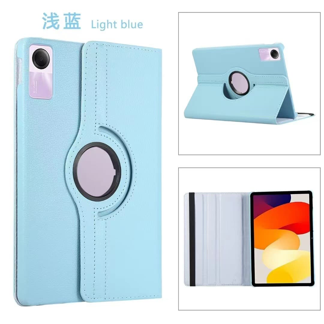 Compatible with Lenovo Tab M11 Tablet Case TB-330FU/331FC, Pebble Grain Rotating Case for Xiaoxin Pad 2024