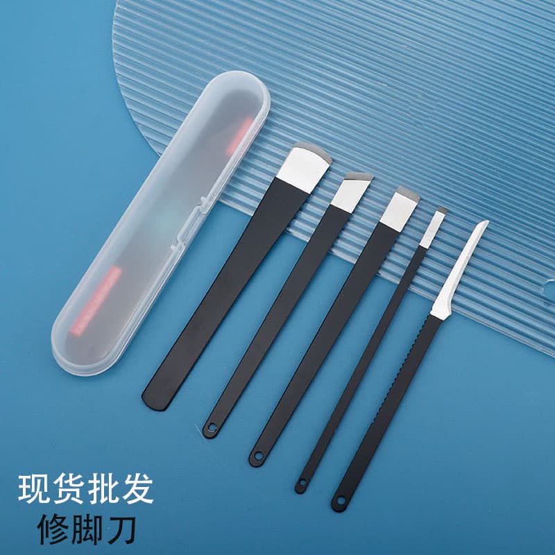 Pedicure knife set, ingrown toenails, calluses, nail trimming tools, household stainless steel pedicure Yangzhou three knives