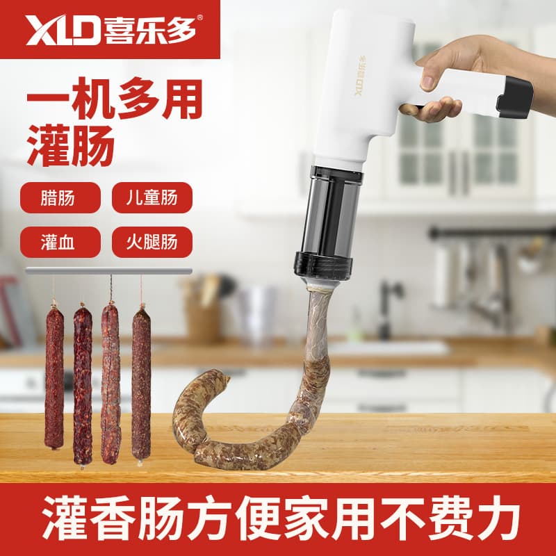 Food-Grade Plastic Chamber Noodle Maker Cross-Border Noodle Press Small Electric Household Automatic Quick Noodle Output Home Model