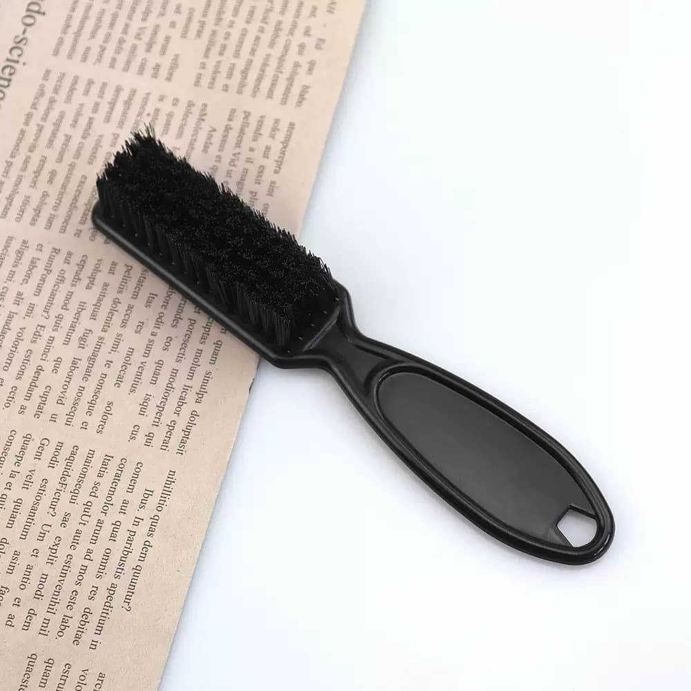 Factory Direct Vintage Hair Brush for Oily Hair, Stubble Cleaning Brush, Men's Beard Brush, Soft Bristle Barber Carving Small Brush