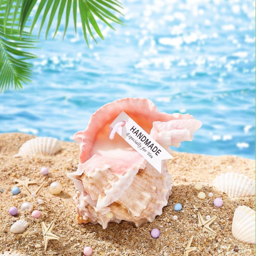 Seaside City Travel Souvenir Birthday Gift Graduation Gift Home Creative Decoration Conch Scented Candle