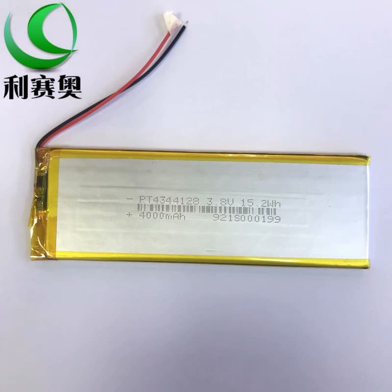 Factory Direct 4344128 Polymer Lithium Battery 4000mAh High Voltage 3.8V for Laptop Medical Products
