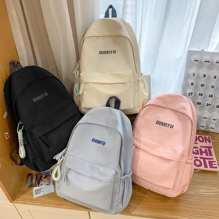 Wholesale Backpack for Women, Forest-Style Large-Capacity for Primary School, Middle School, University, Harajuku Japanese Minimalist Versatile Backpack
