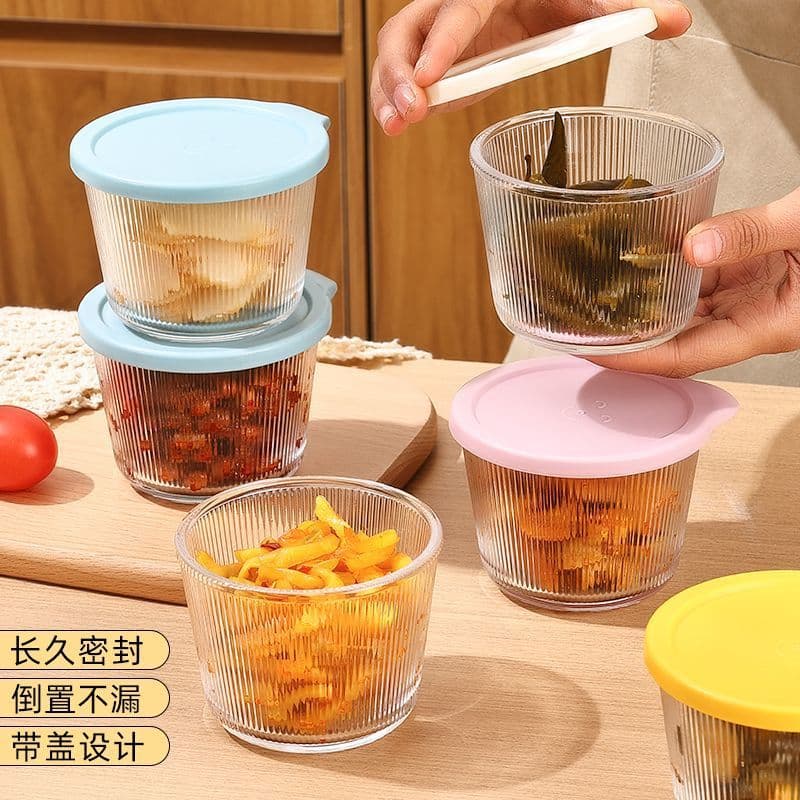 Side dish bowl glass dessert bowl bird's nest bowl yogurt cup pudding ice cream ice cream afternoon tea tableware tray