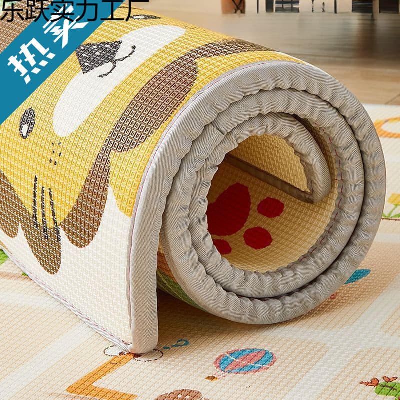 Living Room Baby Crawling Mat, Thickened, Moisture-Proof, Heat-Insulating, Eco-Friendly, Formaldehyde-Free Foam Floor Mat