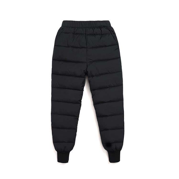 Baraco Children's Down Pants, Boys and Girls, Warm Outerwear, 2021, Thickened with White Duck Down Filling