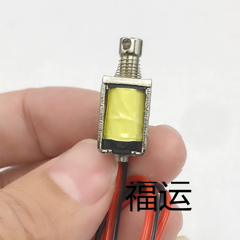 Mini DC Electromagnet Through-type Push-Pull Electromagnet Stroke