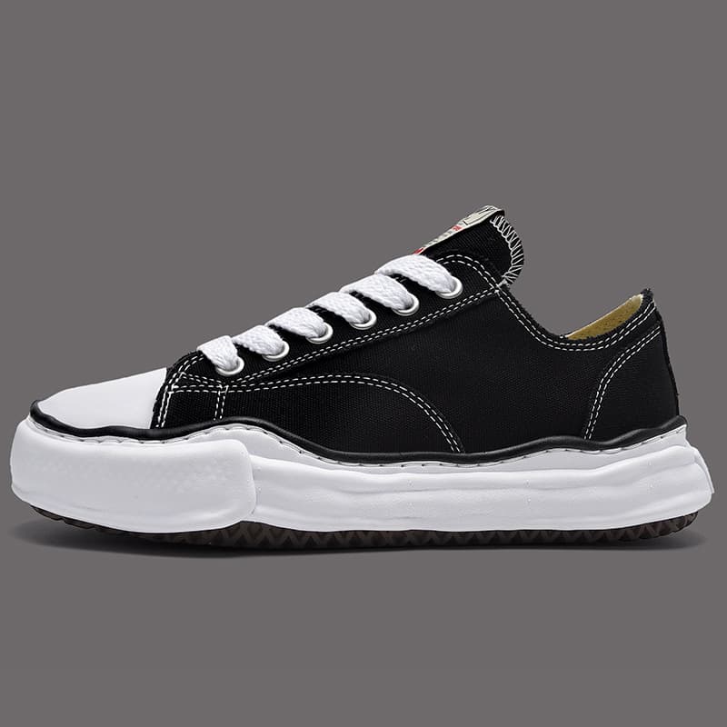 MMY Dissolve Shoes Yohji Yamamoto Men's Casual Shoes Sankuan Yu Black and White Plaid Couple Shoes Retro Board Shoes Women's Shoes