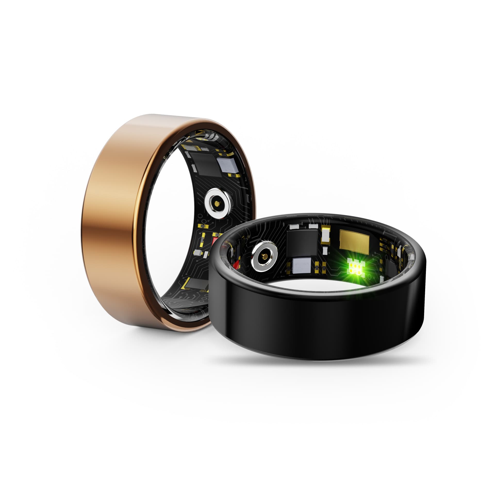 R11M Cross-border New Smart Ring Heart Rate, Blood Oxygen, Sleep Monitoring, Shareable with Family and Friends, Deep Waterproof (R02 Standard Model)