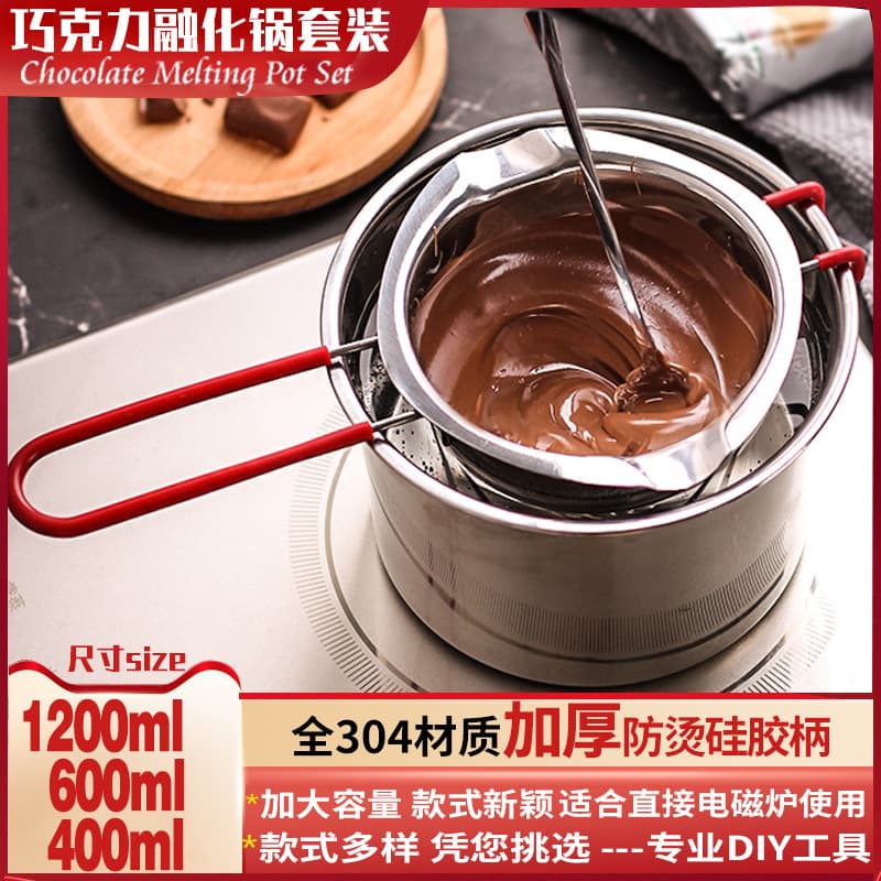 Butter Cheese Chocolate Melting Pot, Wax Melting Pot, Double Boiler Melting Bowl, Baking Tool Heating Pot