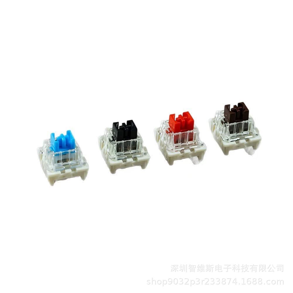 In Stock Mechanical Keyboard Clicky Switch, Tactile Sound, Universal Key Switch, 3D Printed Stress Relief Toy, Blue Switch
