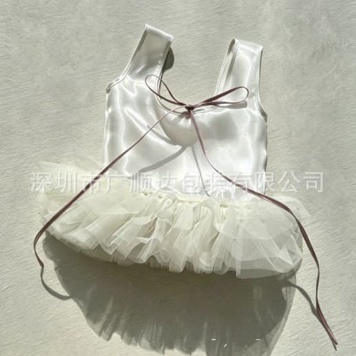 Korean-style niche organza tulle skirt handbag, creative cute glossy tulle storage bag, lightweight and easy to store, customizable