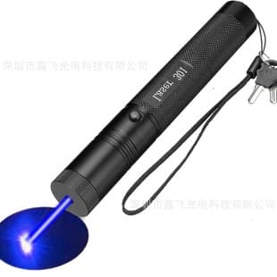 Blue and Green Laser Pointer, Laser Pen, Laser Light for Lectures and Teaching Wand, Purple Light for Sand Table Teaching and Long-Distance Pointing