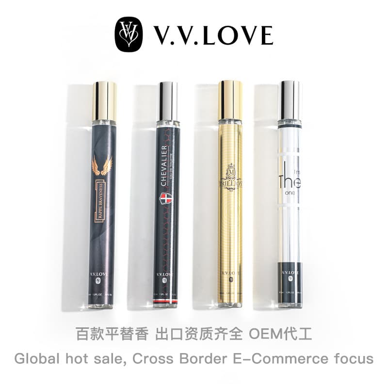 [100 Famous Fragrances] 35ml Portable Pocket Export Men's Perfume Long-Lasting Oceanic Scent Small Test Tube Perfume Wholesale