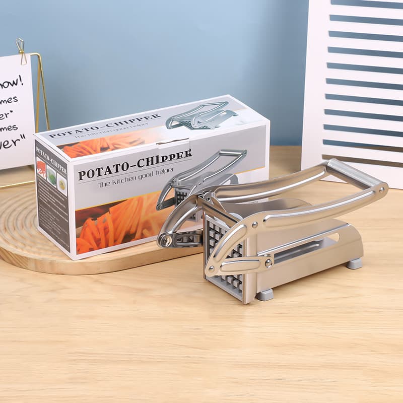 Cross-Border Potato Cutter, Multifunctional Stainless Steel Vegetable Slicer for Cutting Potatoes, Cucumbers, and More, In Stock
